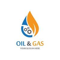 Oil and gas vector icon