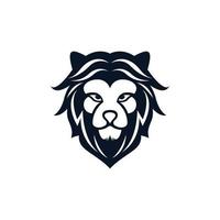 Lion head vector icon