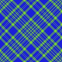 Background seamless check. Plaid fabric texture. Pattern tartan vector textile.