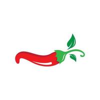 icono de vector de logotipo de chile caliente