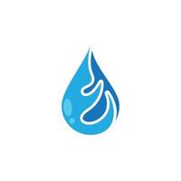 Water drop vector icon