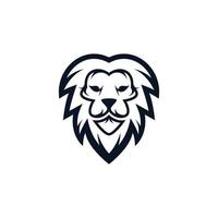 Lion head vector icon