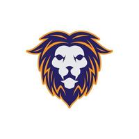 Lion head vector icon