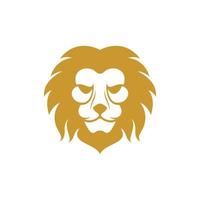 Lion head vector icon