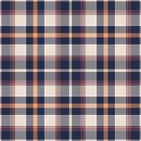 Plaid seamless pattern. Check fabric texture. Vector textile print.