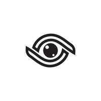 Eye icon vector illustration