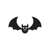 icono de vector de logotipo de murciélago