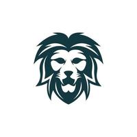 Lion head vector icon
