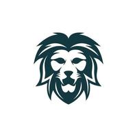 Lion head vector icon