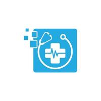 Medical cross vector icon