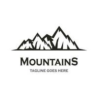 Mountain vector icon