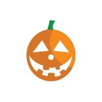 Halloween pumpkin vector icon