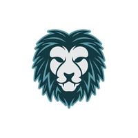 Lion head vector icon