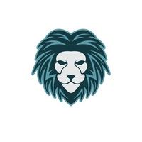 Lion head vector icon