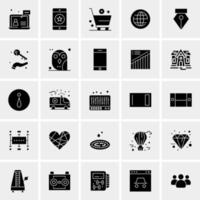 25 Universal Business Icons Vector Creative Icon Illustration to use in web and Mobile Related project