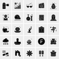 25 Universal Business Icons Vector Creative Icon Illustration to use in web and Mobile Related project