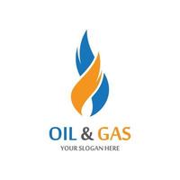 Oil and gas vector icon