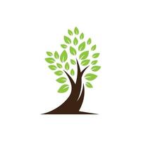 Tree logo images design vector