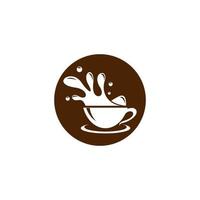 icono de vector de símbolo de taza de café