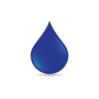 Water drop vector icon