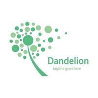 Dandelion symbol vector icon