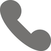 Call Incoming Telephone  Flat Color Icon Vector icon banner Template