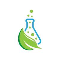 Natural lab logo images illustration vector