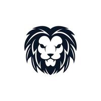 Lion head vector icon