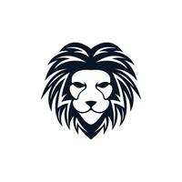 Lion head vector icon