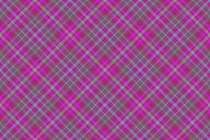 Check fabric seamless. Plaid tartan vector. Textile pattern texture background. vector