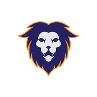 Lion head vector icon