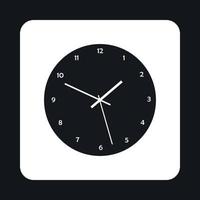 Mechanical watch icon, simple style vector