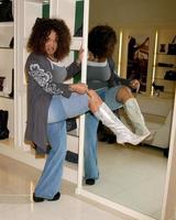 Kym Whitley shopping for shoes and purses in Sherman Oaks, CA on October 9, 2008 photo