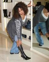 Kym Whitley shopping for shoes and purses in Sherman Oaks, CA on October 9, 2008 photo