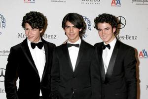 Jonas Brothers  arriving to the Carousel of Hope Ball at the Bevelry Hilton Hotel, in Beverly Hills, CA on October 25, 2008 photo