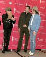 Billy Gibbons, Vince Vaughn, Dwight Yoakam Press Room MGM Garden Arena Las Vegas, NV May 23, 2006 photo