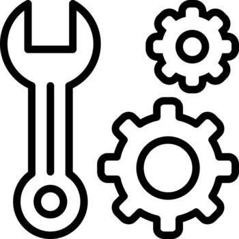 line icon for function vector