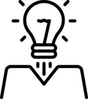 line icon for creation vector