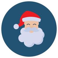 santa claus que puede editar o modificar fácilmente vector