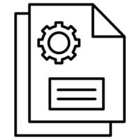 configuración del documento que puede modificar o editar fácilmente vector