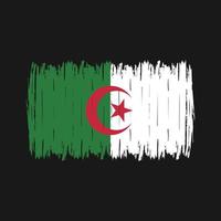 Algeria Flag Brush vector