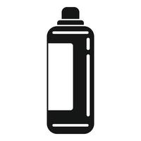 Softener liquid icon, simple style vector