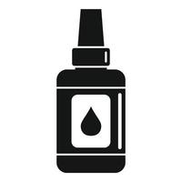Antiseptic body care icon, simple style vector