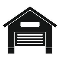 Car service garage icon, simple style vector