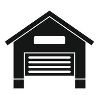 Car service garage icon, simple style vector