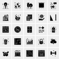 25 Universal Business Icons Vector Creative Icon Illustration to use in web and Mobile Related project