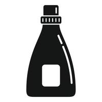 Softener antibacterial icon, simple style vector