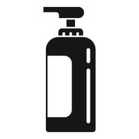 Soap dispenser icon, simple style vector