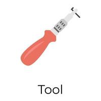 Trendy Tool Concepts vector