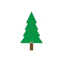 plantilla de vector de diseño de logotipo de árbol de pinos.